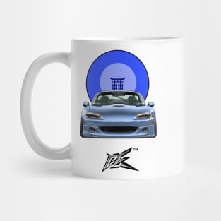 MAZDA MIATA NB STANCED SILVER Mug